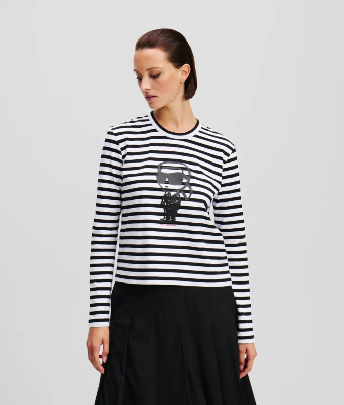 ΜΠΛΟΥΖΑ IKON STRIPE ΜΕ ΜΑΚΡΙΑ ΜΑΝΙΚΙΑ ΜΠΛΟΥΖΑ IKON STRIPE ΜΕ ΜΑΚΡΙΑ ΜΑΝΙΚΙΑ