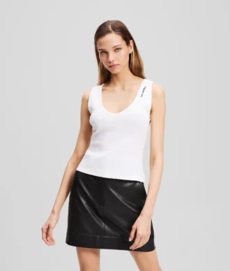 ΜΠΛΟΥΖΑ ΜΕ ΡΙΜΠ V-NECK