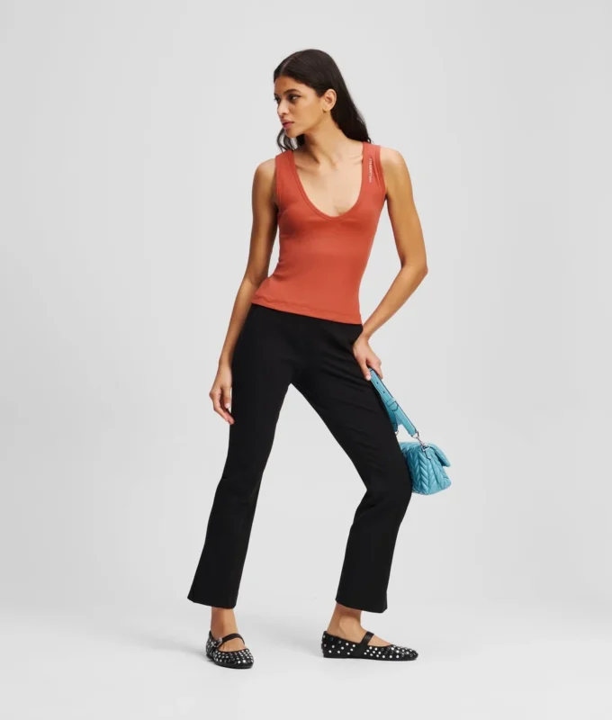 ΜΠΛΟΥΖΑ ΜΕ ΡΙΜΠ V-NECK ΜΠΛΟΥΖΑ ΜΕ ΡΙΜΠ V-NECK