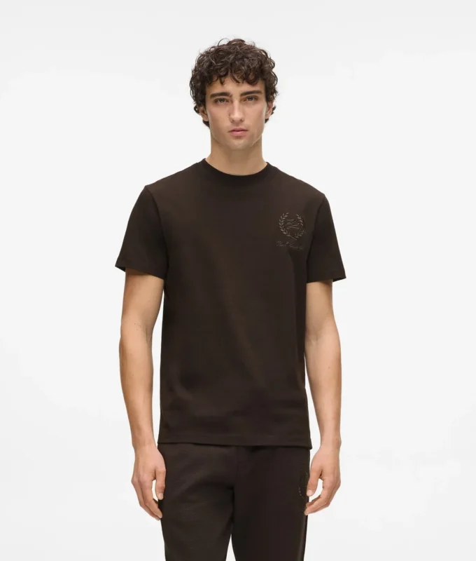 Μπλουζάκι loungewear με έμβλημα