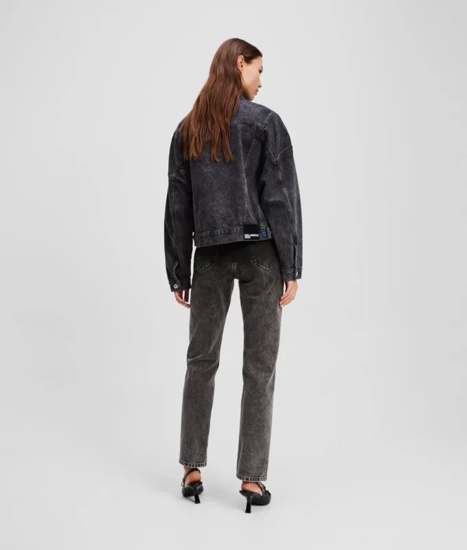 OMBRÉ HIGH-RISE STRAIGHT JEANS OMBRÉ HIGH-RISE STRAIGHT JEANS