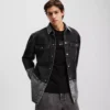 OMBRE DENIM OVERSHIRT OMBRE DENIM OVERSHIRT