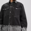 OMBRE DENIM OVERSHIRT OMBRE DENIM OVERSHIRT
