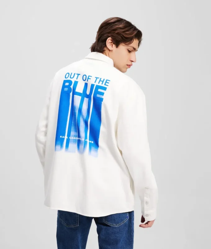 OUT OF THE BLUE GRAPHIC OVERSHIRT OUT OF THE BLUE GRAPHIC OVERSHIRT