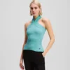 ΠΛΕΓΜΕΝΟ TOP ΜΕ HALTERNECK ΠΛΕΓΜΕΝΟ TOP ΜΕ HALTERNECK