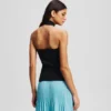 ΠΛΕΓΜΕΝΟ TOP ΜΕ HALTERNECK ΠΛΕΓΜΕΝΟ TOP ΜΕ HALTERNECK