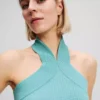 ΠΛΕΓΜΕΝΟ TOP ΜΕ HALTERNECK ΠΛΕΓΜΕΝΟ TOP ΜΕ HALTERNECK