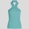 ΠΛΕΓΜΕΝΟ TOP ΜΕ HALTERNECK ΠΛΕΓΜΕΝΟ TOP ΜΕ HALTERNECK