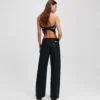 ΠΡΟΣΤΡΩΜΕΝΟ RELAXED JEANS ΜΕΣΑΪΟΥ ΥΨΟΥΣ