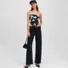 ΠΡΟΣΤΡΩΜΕΝΟ RELAXED JEANS ΜΕΣΑΪΟΥ ΥΨΟΥΣ