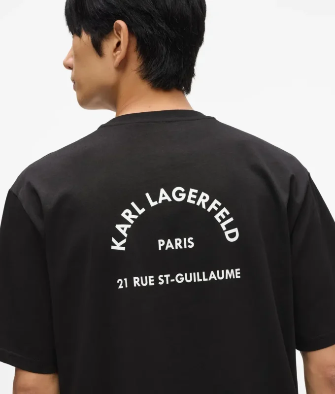 Rue St-Guillaume χαλαρό T-shirt