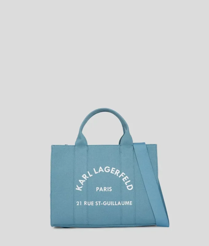 RUE ST-GUILLAUME MEDIUM SQUARE TOTE BAG RUE ST-GUILLAUME MEDIUM SQUARE TOTE BAG