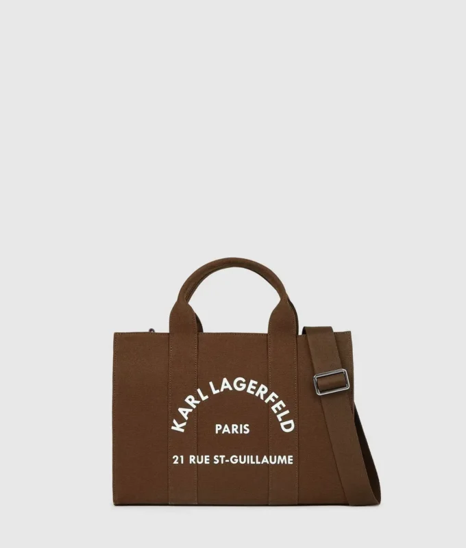 RUE ST-GUILLAUME MEDIUM SQUARE TOTE BAG RUE ST-GUILLAUME MEDIUM SQUARE TOTE BAG