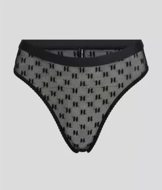 ΣΕΡΒΙΕΤΑ MONOGRAM MESH MID-RISE
