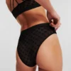 ΣΕΡΒΙΕΤΑ MONOGRAM MESH MID-RISE ΣΕΡΒΙΕΤΑ MONOGRAM MESH MID-RISE