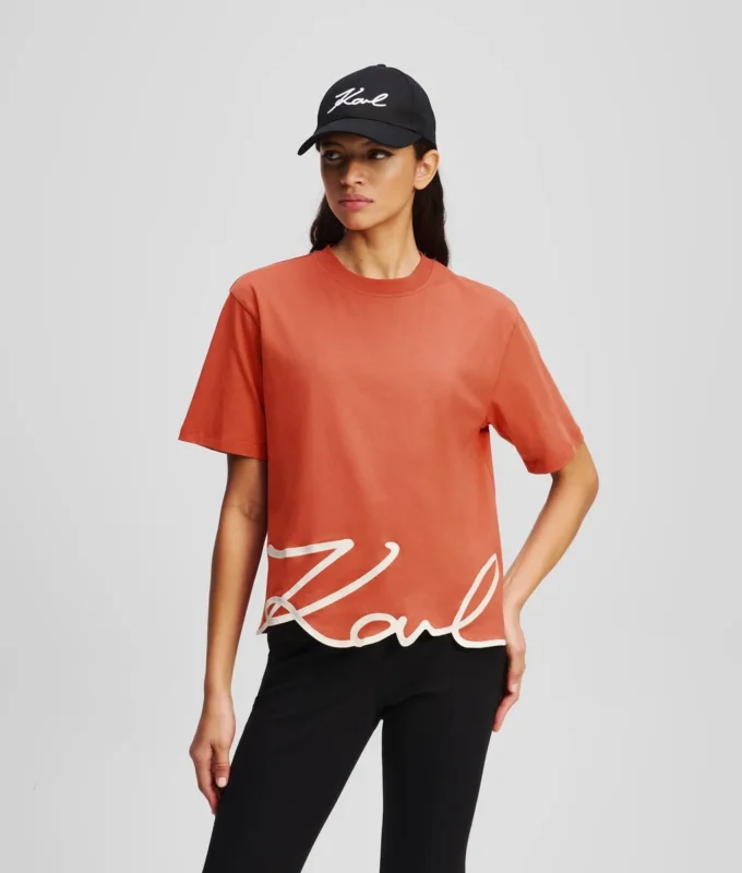 SIGNATURE HEM T-SHIRT SIGNATURE HEM T-SHIRT
