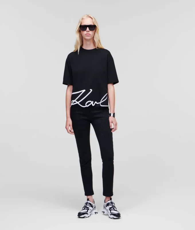 SIGNATURE HEM T-SHIRT SIGNATURE HEM T-SHIRT