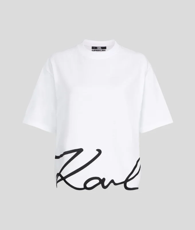 SIGNATURE HEM T-SHIRT SIGNATURE HEM T-SHIRT