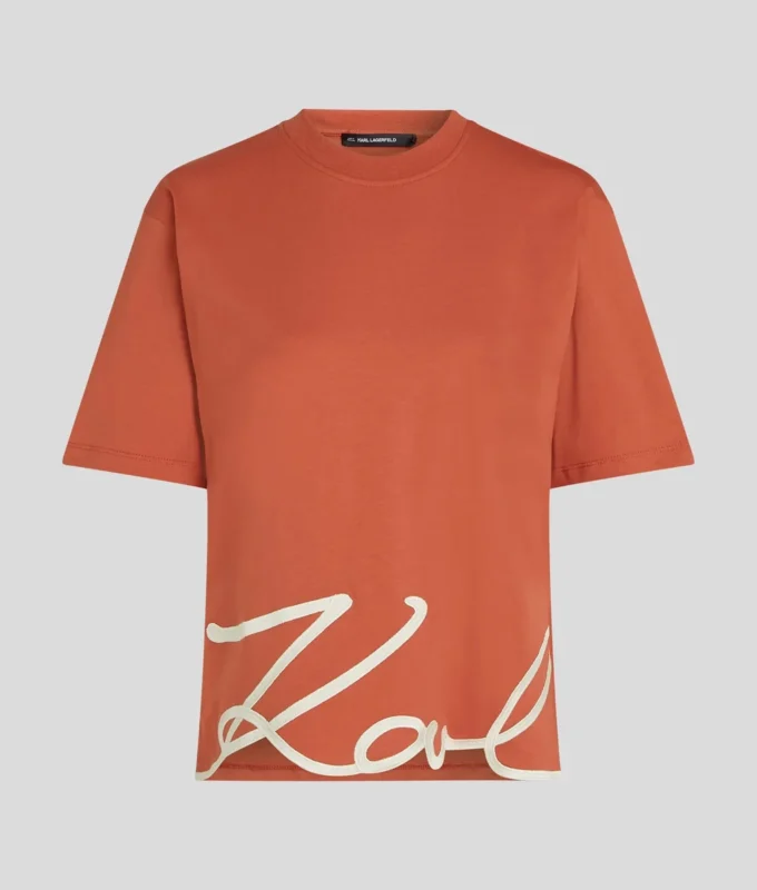 SIGNATURE HEM T-SHIRT SIGNATURE HEM T-SHIRT