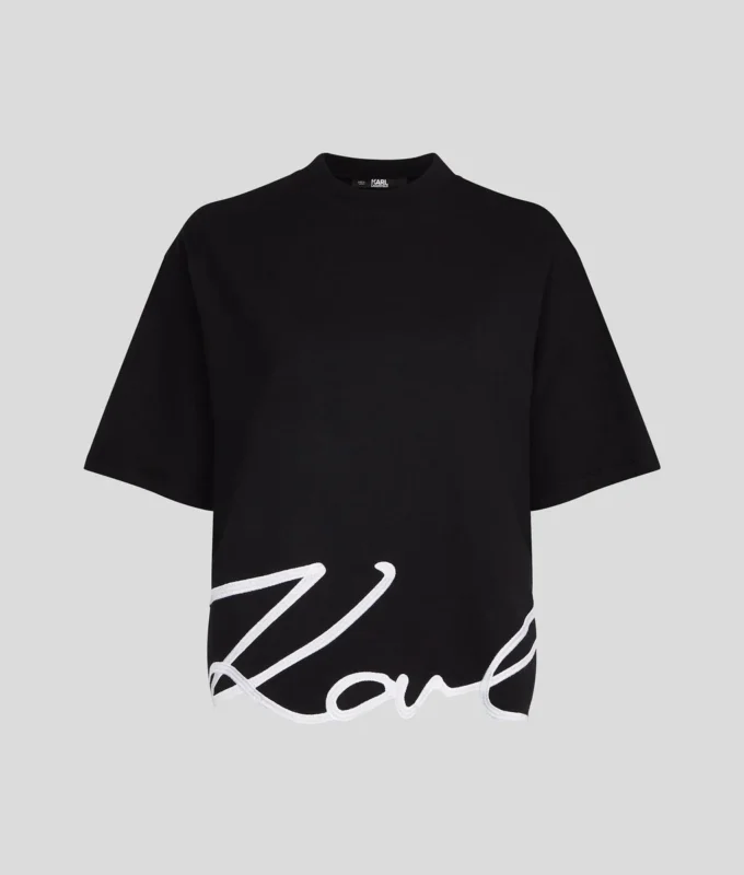 SIGNATURE HEM T-SHIRT SIGNATURE HEM T-SHIRT