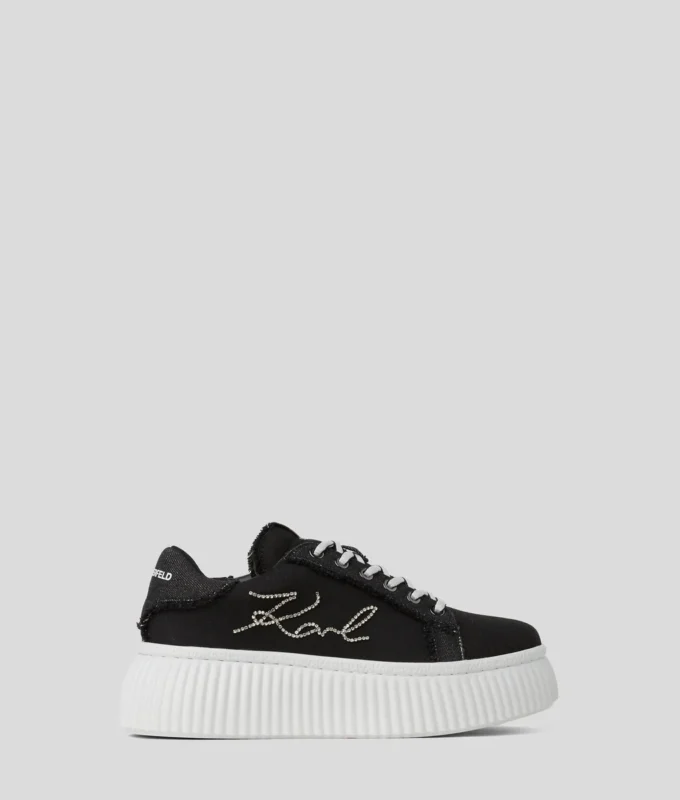 SIGNATURE KREEPER DENIM SNEAKERS SIGNATURE KREEPER DENIM SNEAKERS