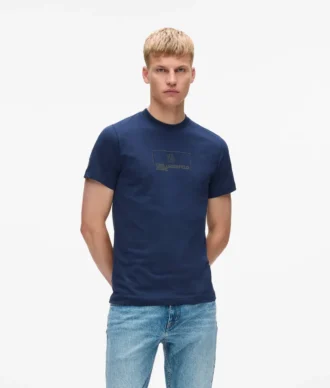 Στενό T-shirt με λογότυπο Στενό T-shirt με λογότυπο