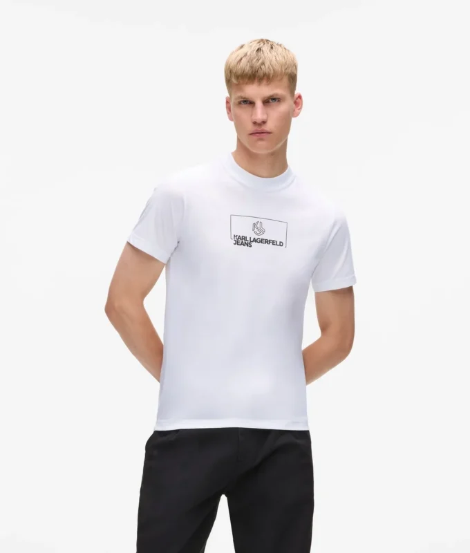 Στενό T-shirt με λογότυπο