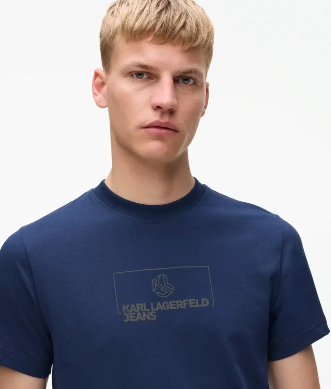Στενό T-shirt με λογότυπο