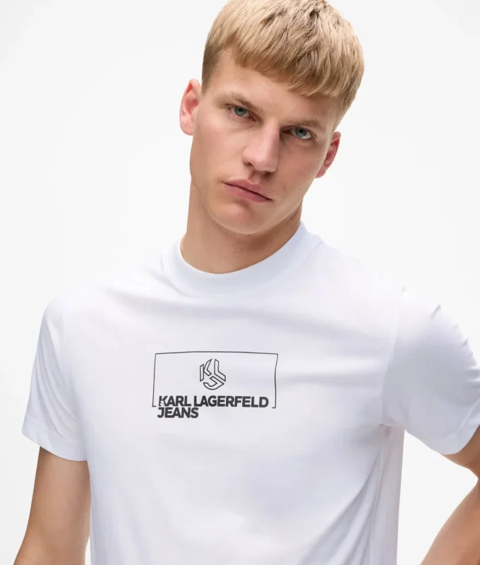 Στενό T-shirt με λογότυπο