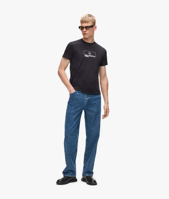 Στενό T-shirt με λογότυπο