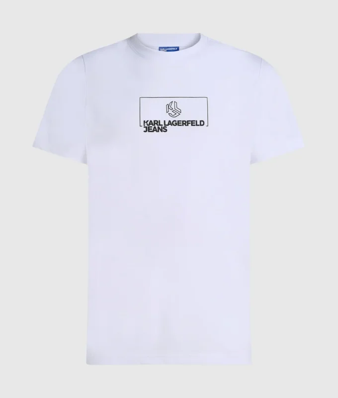 Στενό T-shirt με λογότυπο