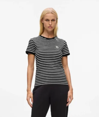 Τ-shirt Ikon με ρίγες
