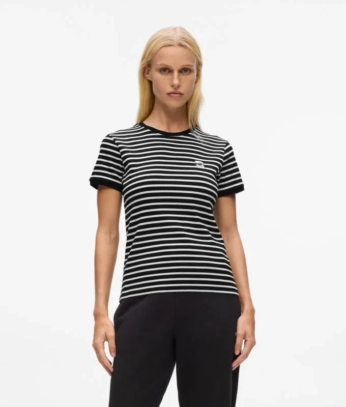 Τ-shirt Ikon με ρίγες Τ-shirt Ikon με ρίγες