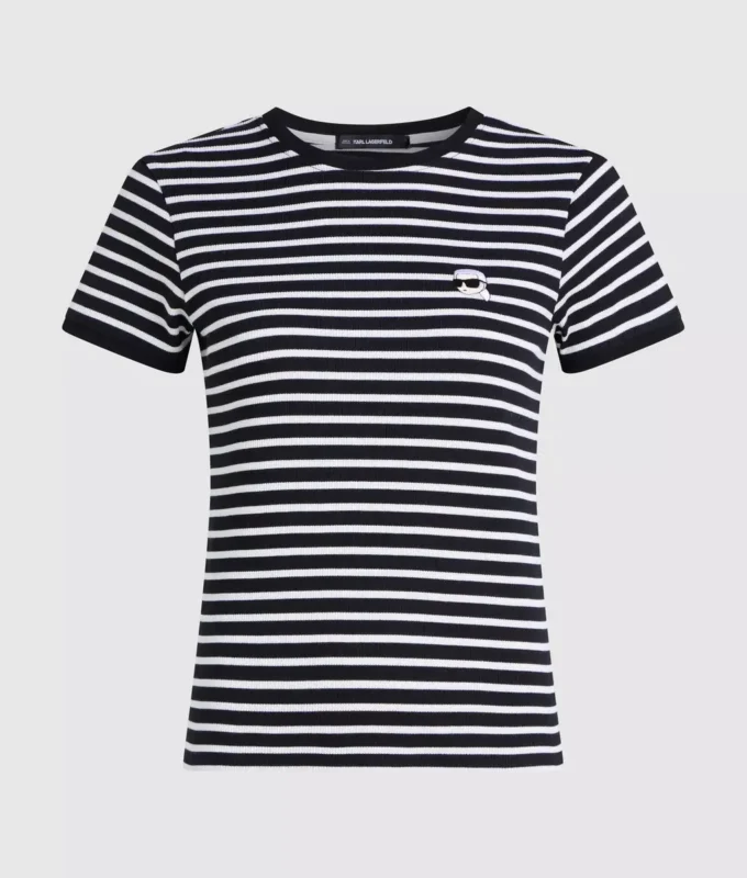 Τ-shirt Ikon με ρίγες Τ-shirt Ikon με ρίγες