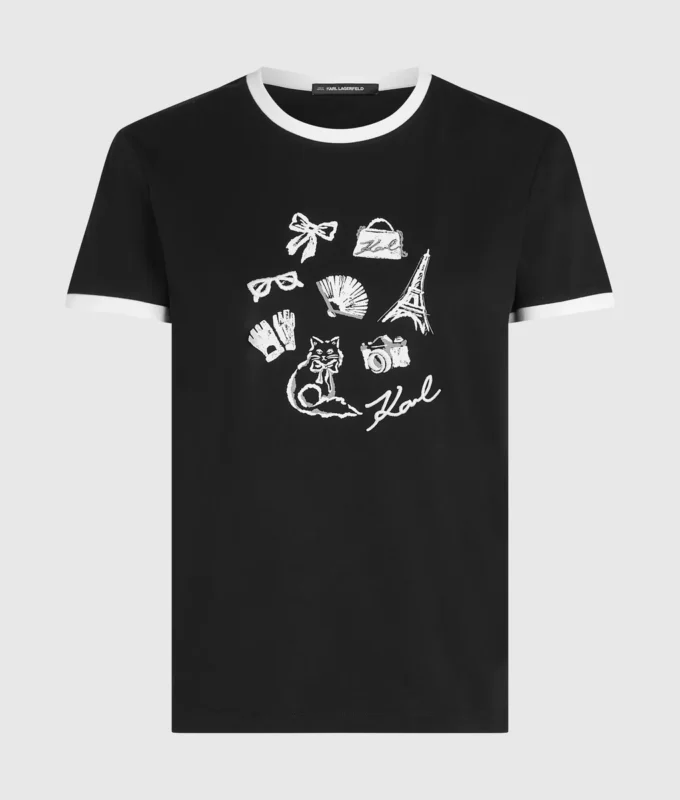 T-shirt Karl charms T-shirt Karl charms
