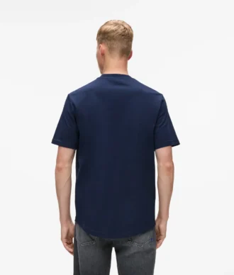 T-shirt με ανάγλυφο μονόγραμμα