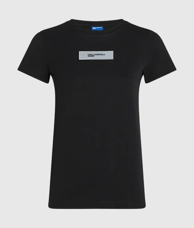 T-shirt με ανακλαστικό λογότυπο T-shirt με ανακλαστικό λογότυπο