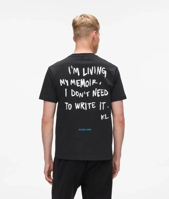 T-shirt με φράση του Karl T-shirt με φράση του Karl