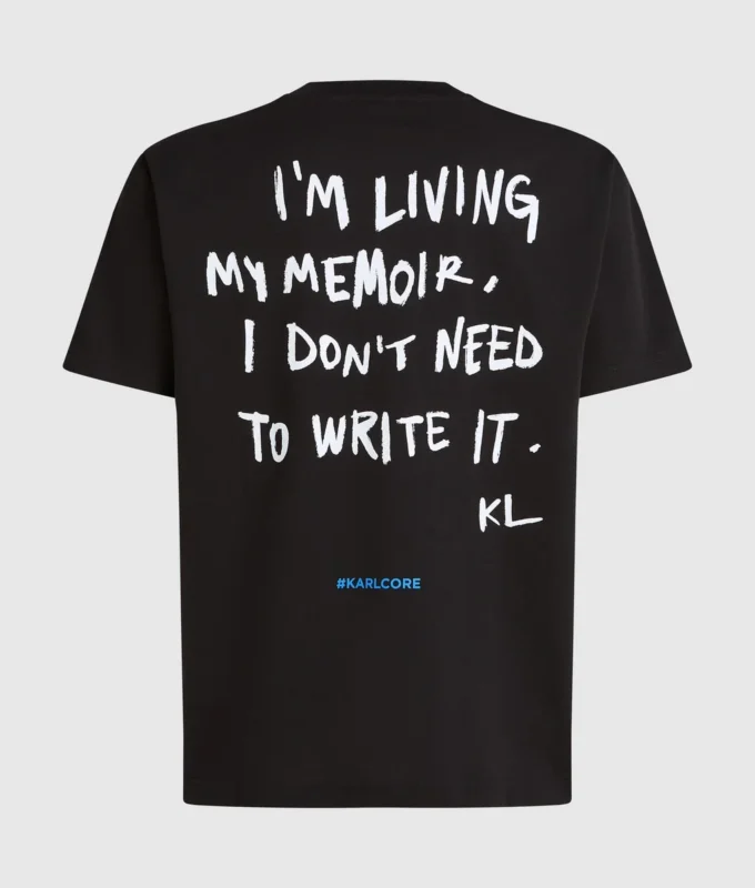 T-shirt με φράση του Karl T-shirt με φράση του Karl