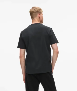 T-shirt με κάθετο λογότυπο