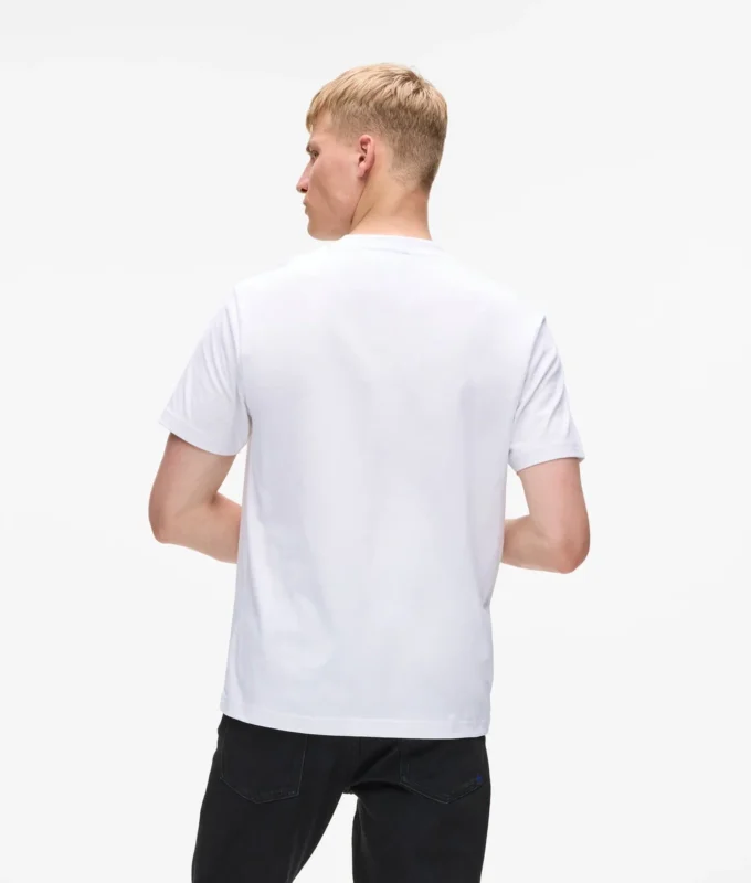 T-shirt με κάθετο λογότυπο