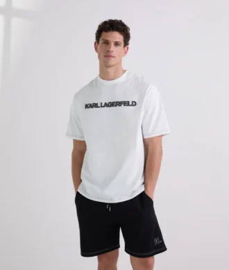 T-SHIRT ΜΕ ΚΟΝΤΡΑΣΤ ΡΑΦΕΣ