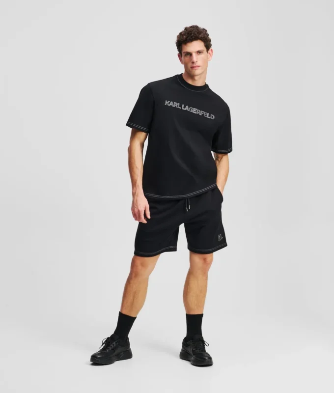 T-SHIRT ΜΕ ΚΟΝΤΡΑΣΤ ΡΑΦΕΣ T-SHIRT ΜΕ ΚΟΝΤΡΑΣΤ ΡΑΦΕΣ