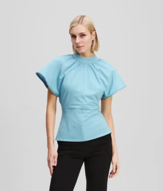 T-SHIRT ΜΕ ΛΕΠΤΟΜΕΡΕΙΑ ZIP