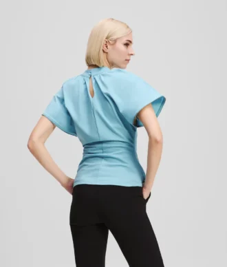 T-SHIRT ΜΕ ΛΕΠΤΟΜΕΡΕΙΑ ZIP