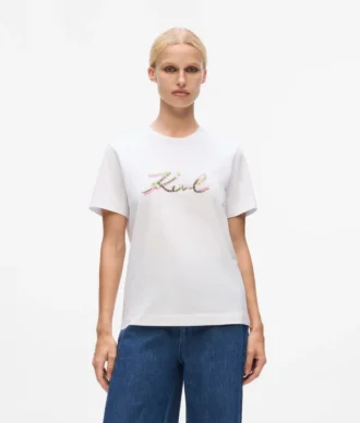 T-shirt με παγιέτες