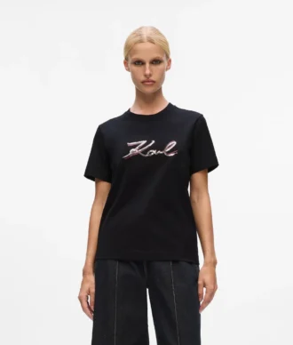 T-shirt με παγιέτες