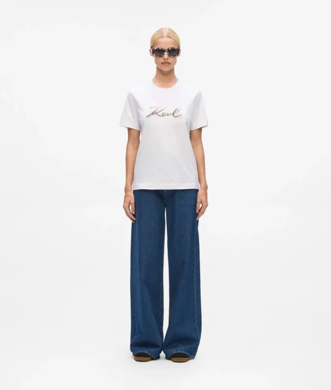 T-shirt με παγιέτες T-shirt με παγιέτες