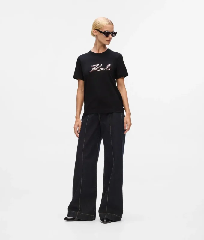 T-shirt με παγιέτες T-shirt με παγιέτες