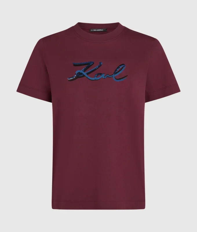 T-shirt με παγιέτες T-shirt με παγιέτες